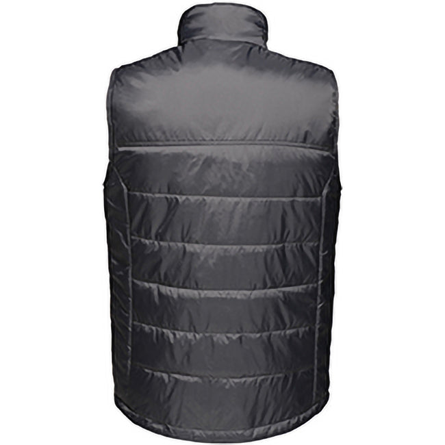 Black - Side - Regatta Mens Stage Insulated Bodywarmer