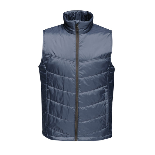 Navy Blue - Front - Regatta Mens Stage Insulated Bodywarmer
