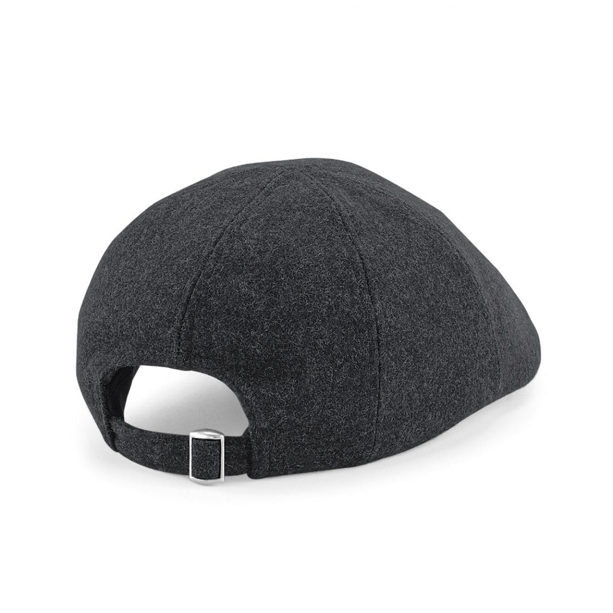 Charcoal Marl - Back - Beechfield Unisex Adults Melton Wool Ivy Cap