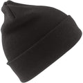 Black - Back - Result Unisex Lightweight Thermal Winter Thinsulate Hat (3M 40g) (Pack of 2)