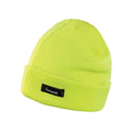 Fluoresent Yellow - Front - Result Unisex Lightweight Thermal Winter Thinsulate Hat (3M 40g) (Pack of 2)