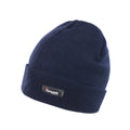 Navy Blue - Front - Result Unisex Lightweight Thermal Winter Thinsulate Hat (3M 40g) (Pack of 2)