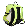 Hi-Vis Yellow - Back - Shugon London Pro Hi-Vis Backpack (Pack Of 2)
