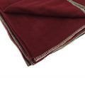 Rococco Red - Back - Result Plain Warm Outdoor Fleece Blanket (330gsm) (Pack of 2)