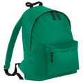 Kelly Green - Front - Bagbase Fashion Backpack - Rucksack (18 Litres) (Pack Of 2)