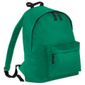 Kelly Green - Front - Bagbase Fashion Backpack - Rucksack (18 Litres) (Pack of 2)