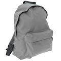 Light Grey-Graphite Grey - Front - Bagbase Fashion Backpack - Rucksack (18 Litres) (Pack of 2)