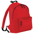 Classic Red - Front - Bagbase Fashion Backpack - Rucksack (18 Litres) (Pack Of 2)