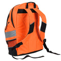 Hi Vis Orange - Back - Shugon Hi-Vis Rucksack - Backpack - 23 Litres (Pack of 2)