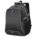 Black-Light Grey - Front - Shugon Osaka Basic Backpack - Rucksack Bag (30 Litre) (Pack of 2)