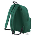 Bottle Green - Back - Bagbase Junior Fashion Backpack - Rucksack (14 Litres) (Pack of 2)