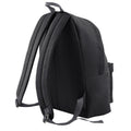 Black - Back - Bagbase Maxi Fashion Backpack - Rucksack - Bag (22 Litres) (Pack of 2)