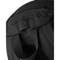 Black - Side - Bagbase Universal Multipurpose Backpack - Rucksack - Bag (18 Litres) (Pack of 2)