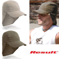 Olive Mash - Side - Result Unisex Ulti Legionnaire Baseball Cap (Pack Of 2)