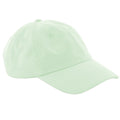 Pastel Mint - Front - Beechfield Unisex Low Profile 6 Panel Dad Cap (Pack Of 2)