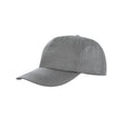 Dove Grey - Front - Result Unisex Core Houston 5 Panel Printers Baseball Cap (Pack Of 2)