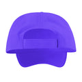 Purple - Back - Result Unisex Core Houston 5 Panel Printers Baseball Cap (Pack Of 2)