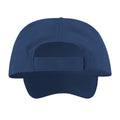 Navy Blue - Back - Result Unisex Core Houston 5 Panel Printers Baseball Cap (Pack Of 2)