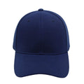 French Navy - Back - Beechfield Unisex Authentic 6 Panel Baseball Cap (Pack of 2)