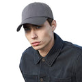 Graphite Grey - Back - Beechfield Unisex Authentic 6 Panel Baseball Cap (Pack of 2)