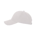 White - Back - Result Unisex Plain Baseball Cap (Pack of 2)