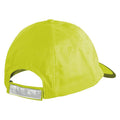 Hi-Vis Yellow - Side - Result Unisex High-Vis Baseball Cap (3M) (Pack of 2)
