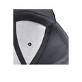 Graphite Grey-Black - Side - Beechfield Adults Unisex Athleisure Cotton Baseball Cap (Pack of 2)