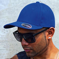 Vivid Blue - Back - Result Unisex Core Kansas Flex Baseball Cap (Pack of 2)