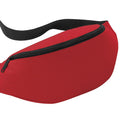 Classic Red - Back - Bagbase Adjustable Belt Bag (2.5 Litres) (Pack of 2)