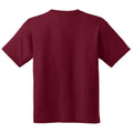 Cardinal - Back - Gildan Childrens Unisex Heavy Cotton T-Shirt (Pack Of 2)