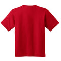 Red - Back - Gildan Childrens Unisex Heavy Cotton T-Shirt (Pack Of 2)