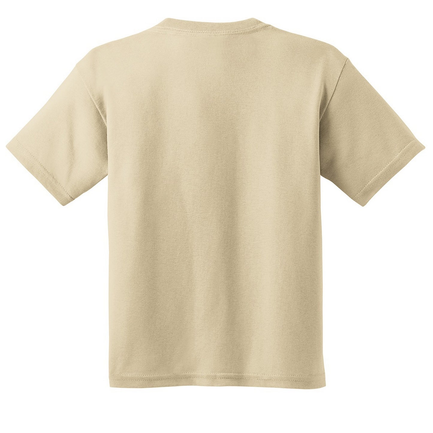Sand - Back - Gildan Childrens Unisex Soft Style T-Shirt (Pack Of 2)