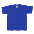 Royal - Front - B&C Kids-Childrens Exact 190 Short Sleeved T-Shirt (Pack of 2)