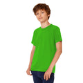 Kelly Green - Back - B&C Kids-Childrens Exact 190 Short Sleeved T-Shirt (Pack of 2)