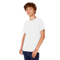 White - Back - B&C Kids-Childrens Exact 190 Short Sleeved T-Shirt (Pack of 2)