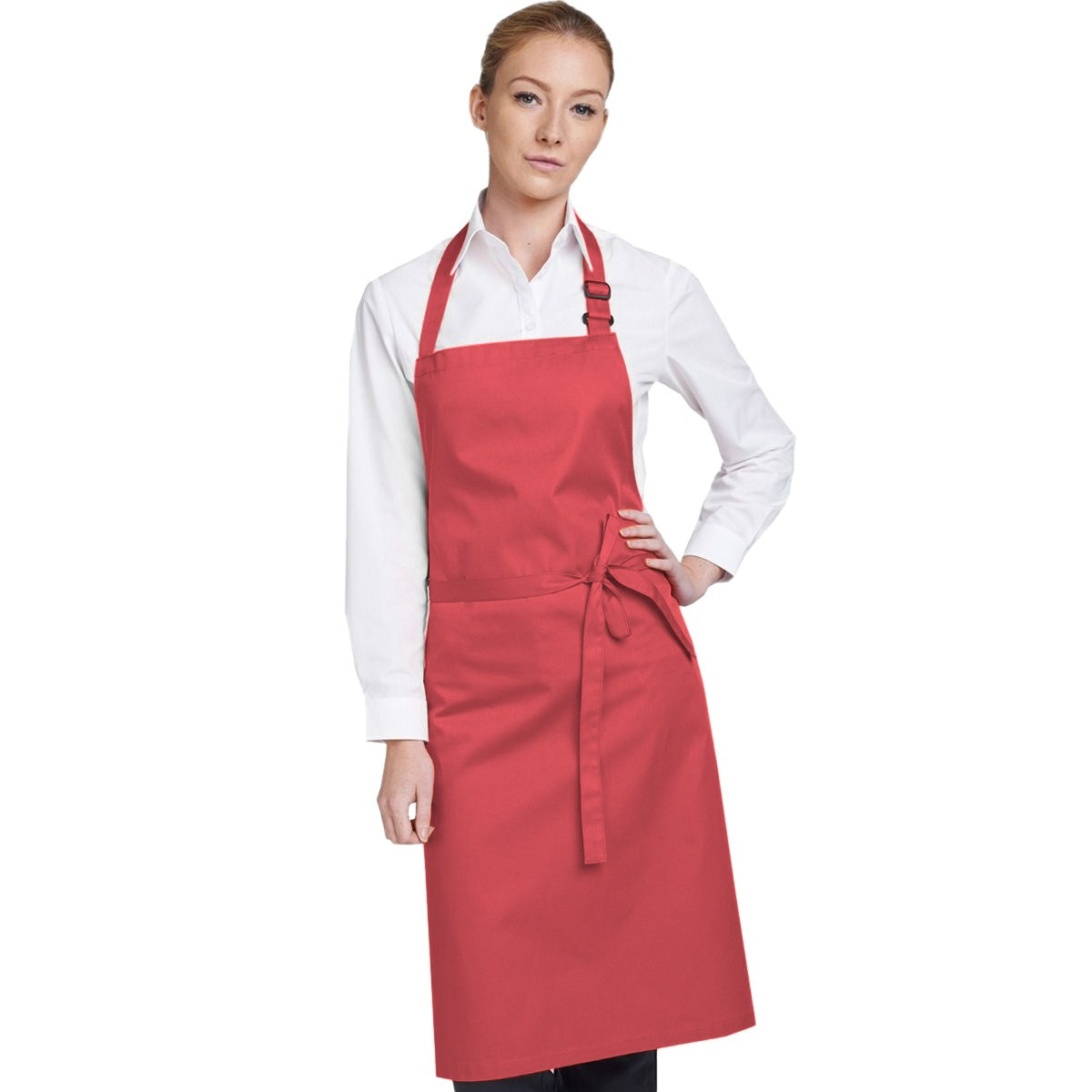 Chilli - Back - Dennys Multicoloured Bib Apron 28x36ins (Pack of 2)