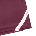 Burgundy - Side - Quadra Junior Book Bag With Strap (Pack of 2)