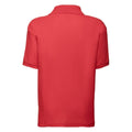 Red - Lifestyle - Fruit Of The Loom Childrens-Kids Unisex 65-35 Pique Polo Shirt (Pack of 2)