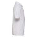 White - Side - Fruit Of The Loom Childrens-Kids Unisex 65-35 Pique Polo Shirt (Pack of 2)