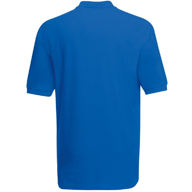 Royal - Side - Fruit Of The Loom Childrens-Kids Unisex 65-35 Pique Polo Shirt (Pack of 2)