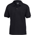 Black - Front - Gildan DryBlend Childrens Unisex Jersey Polo Shirt (Pack Of 2)