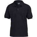 Black - Front - Gildan DryBlend Childrens Unisex Jersey Polo Shirt (Pack Of 2)