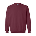 Maroon - Front - Gildan Childrens Unisex Heavy Blend Crewneck Sweatshirt (Pack Of 2)