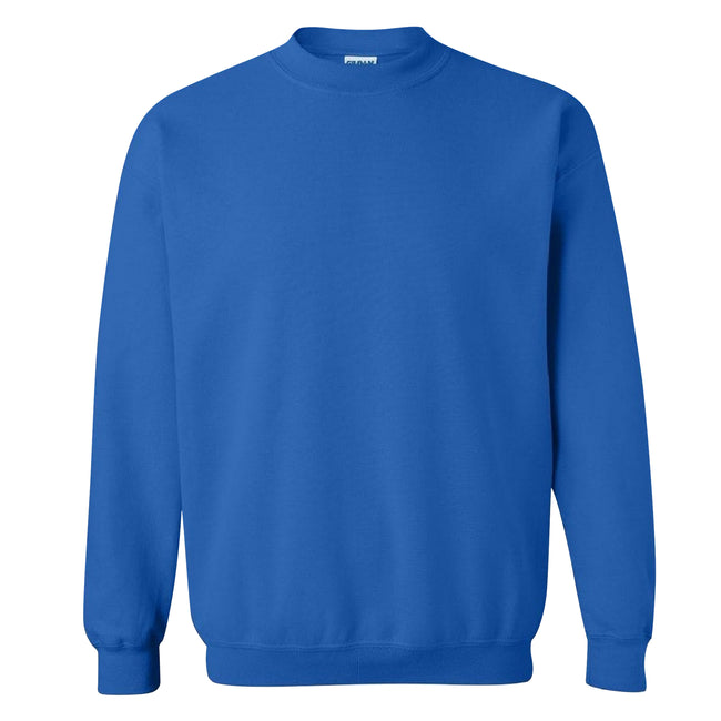Royal - Front - Gildan Childrens Unisex Heavy Blend Crewneck Sweatshirt (Pack Of 2)