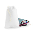 White - Front - Bagbase Sublimation Stuff Bag (4 Sizes) (Pack of 2)