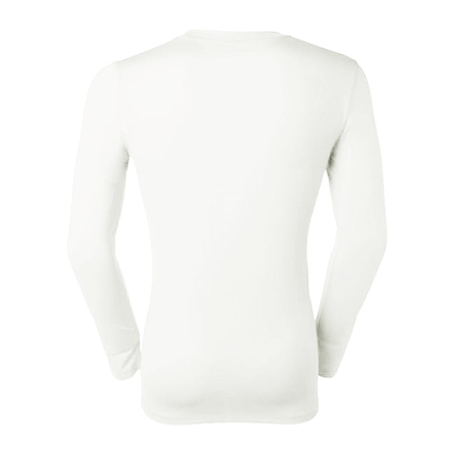 White - Back - Gamegear® Mens Warmtex® Long Sleeved Base Layer - Mens Sportswear