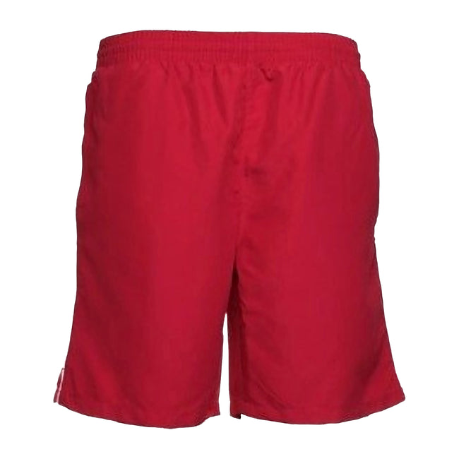 Red-White - Front - Gamegear® Track Sports Shorts - Mens Sportswear