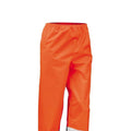 Hi Vis Orange - Back - Result Mens Hi-Vis Trousers - Pants (Pack of 2)