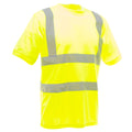 Hi-Vis Yellow - Front - Yoko Ladies-Womens Hi-Vis Short Sleeve T-Shirt (Pack of 2)