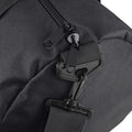 Black-Black - Back - Bagbase Plain Varsity Barrel - Duffle Bag (20 Litres) (Pack of 2)